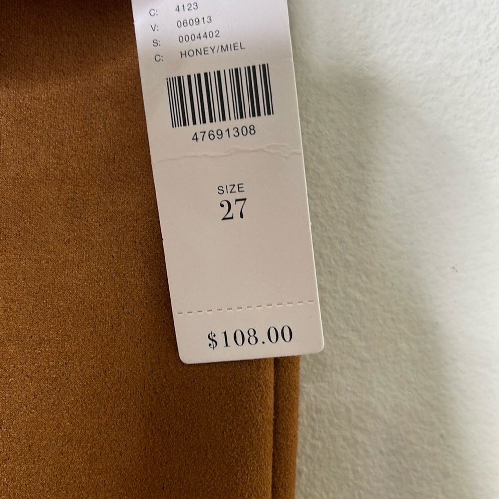 Anthropologie Suede Leggings - Picture 5 of 8